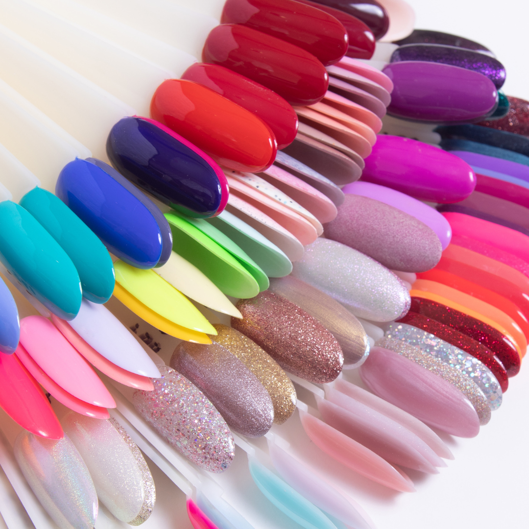 Selection of various gel colors
